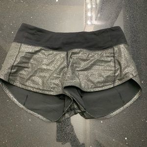 RARE Lululemon speed up shorts